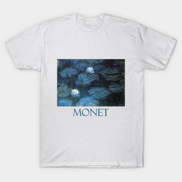 Waterlilies (1897) by Claude Monet T-Shirt by Naves